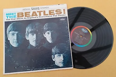   Meet The Beatles  Super Colourband Usa Rare Jacksonville Stereo Subsid Press • £69.99