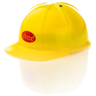 Gowi Toys Construction Child Safety Helmet Pretend Role Play Dress Up Builder • $29.77