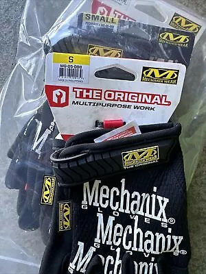 Mechanix Wear MG-05–008 Small Original Black Multi Purpose Mechanics Work Gloves • $12