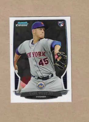 Zack Wheeler RC Rookie Card 2013 Bowman Chrome #20 • $2.99