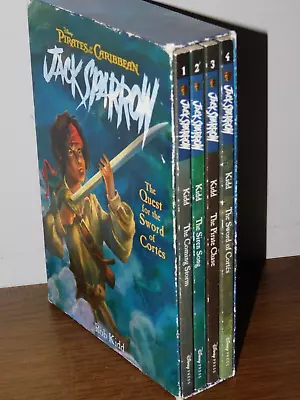 $18 • Buy Pirates Of The Caribbean Jack Sparrow Boxed Set PB #1-4 Quest For The Sword Of C