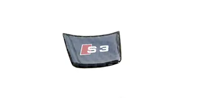 1x 3D Carbon Fiber Sticker Steering Wheel S Line RS Emblem Badge For S3 • $37.71