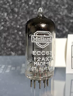 Mullard ECC83/12AX7 MC1 B7D #274 Dual Triode Tube Vintage Rare • $385