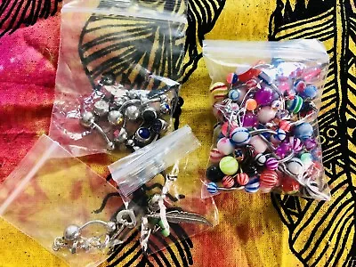 Surgical Steal Belly Ring Jewelry Lot Wholesale • $18