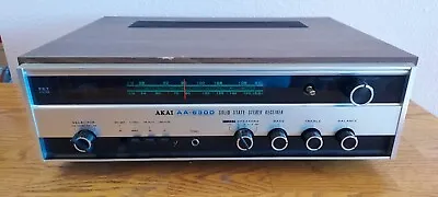 Vtg AKAI AA-6300 AM/ FM Stereo Solid State Receiver W/ Phono  • $195