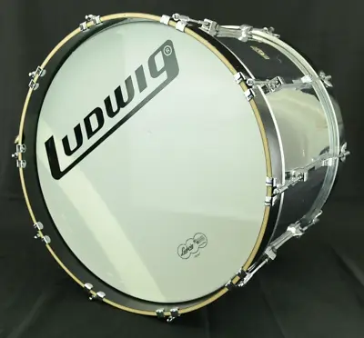 Ludwig 20  Marching Bass Drum - 20 X 14 - Chrome Wrap - Keystone Badge • $399.99
