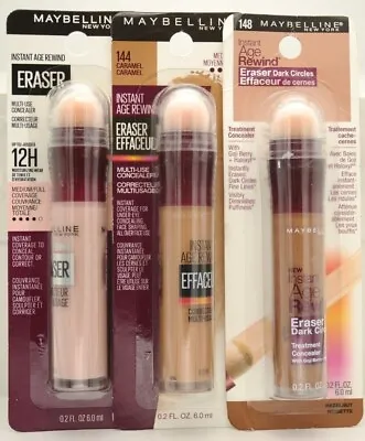 Maybelline Instant Age Rewind Eraser Concealer Dark Circles Treatment YOU CHOOSE • $8.99