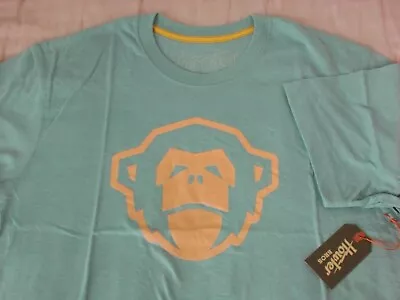 Howler Brothers “El Mono” S/S T-Shirt NWT - Men's L - Seafoam Blue • $29.99