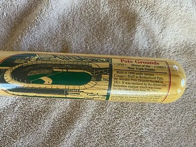 Cobatco Polo Grounds Bat Signed By Mays McCovey Marichal Perry IrvinWilhelm • $1000