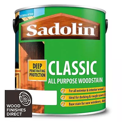 Sadolin Classic Wood Protection - All Colours & Sizes - All Purpose Wood Stain • £75.99