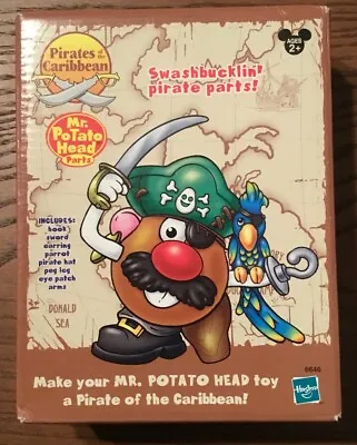 Disney Hasbro Mr. Potato Head Park Exclusive Pirates Of Caribbean Parts NEW • $12