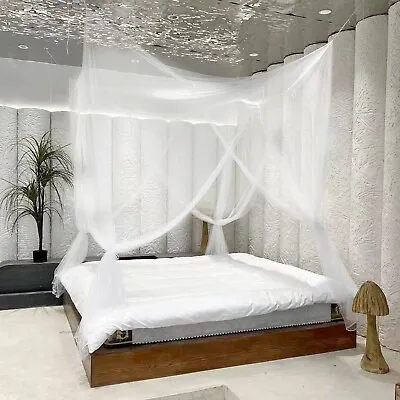 Large Mosquito Net Bedroom Curtain Suitable For All Cribs And King-Size Bed • $24.99