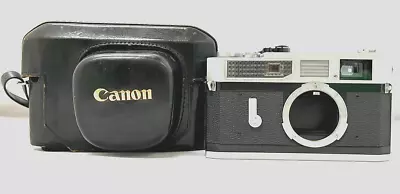 【 Near MINT W/case 】CANON Rangefinder Model 7 35mm Film Camera From JAPAN... • $286.06