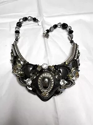 Wendy Gell 1986 Vintage Black Victorian Chocker Necklace • $90