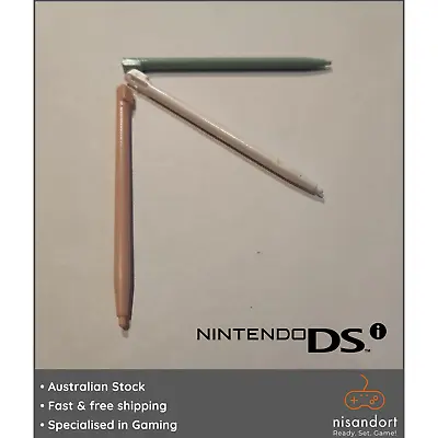 3x Nintendo DSi Stylus White/Blue/Pink 🕹 (TWL-004) - Free Postage - Aust Seller • $4.45