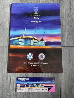 £55 • Buy Rangers UEFA Cup Final Match Ticket And Programme