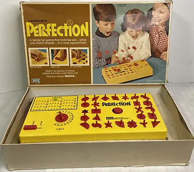 Vintage Perfection Game By Lakeside Game 8370 1975 Missing Pegs Cards • $19.99