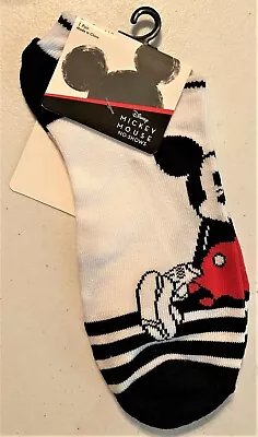 Womens No Show Socks - Size 4 To 10 - Disney - Mickey Mouse - S085 • $2.99