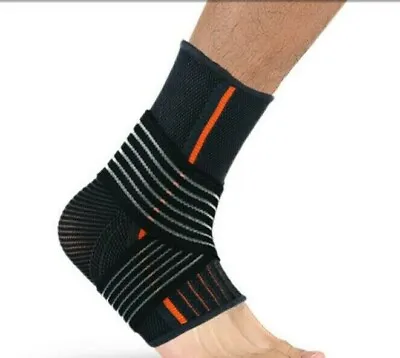 £6.99 • Buy Ankle Support Compression Sock Strap Brace Running Sprain Plantar Fasciitis NHS