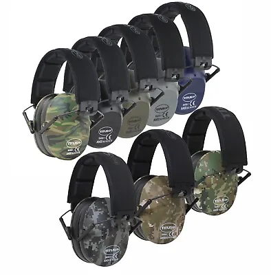 34 Nrr Shooting Firing Gun Range Noise Reduction Ear Muffs Hearing Protection • $22.99