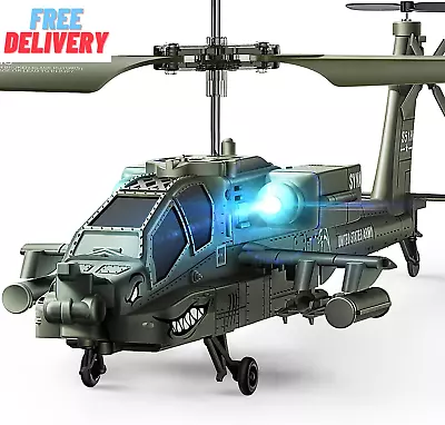 RC Helicopters S51H Remote Control Helicopter 2.4Ghz Military Army Helicopter T • $81.61