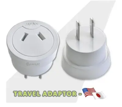 $39.95 • Buy New Travel Adapter Power Socket To Plug Australia To Japan USA Canada Adaptor