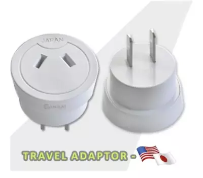 $14.95 • Buy New Travel Adapter Power Socket To Plug Australia To Japan USA Canada Adaptor