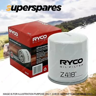 Ryco Oil Filter For SAAB 9000 Aero Carlsson CD CS Ecopower Griffin TU5M • $26.63