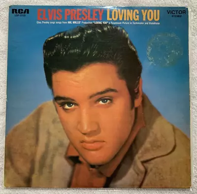 Elvis- Loving You Vinyl Record (RCA) • $30