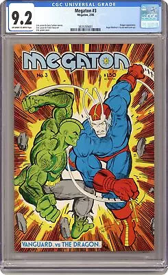 Megaton #3 CGC 9.2 1986 3839269001 1st App. Savage Dragon • $175