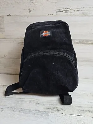 Dickies Black Corduroy Mini Backpack • $12.99