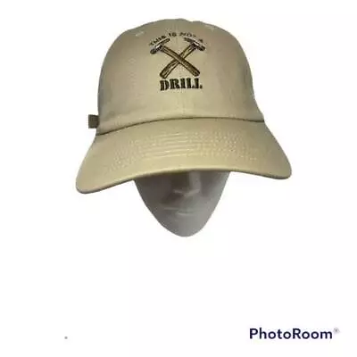 This Is Not A Drill Hat Wembley Novelty Baseball Cap One Size • $18.97