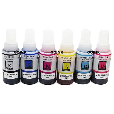 $44.90 • Buy Dye Sublimation Ink For Epson Printer CISS Refill Cartridge Heat Transfer 100ml