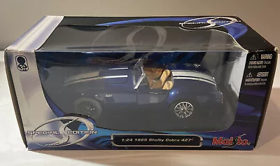 Maisto 1:24 1965 Shelby Cobra 427 Special Edition New In Box NIB Die Cast • $22