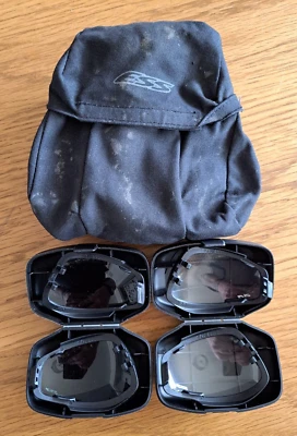 £13.99 • Buy British Army Issue ESS V12 Advancer Lenses & Case For Tactical Goggles