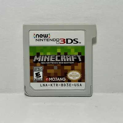 Minecraft New Nintendo 3DS Edition (Nintendo 3DS 2017) Tested And Working • $22.97