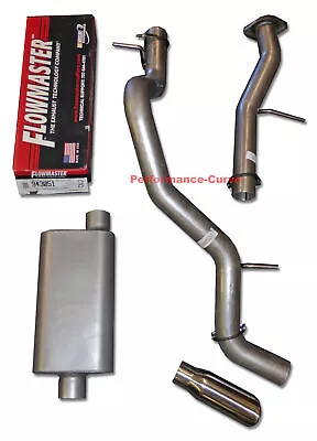 Fits 01-06 Tahoe Yukon Mandrel Bent Exhaust W/ Flowmaster 50 Series Delta Flow • $319.95