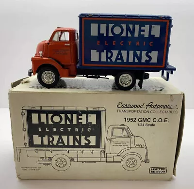 1:34 Scale First Gear Lionel Eastwood Automobilia 1952 GMC C.O.E Truck • $38.99