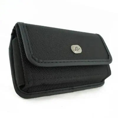 CASE BELT CLIP RUGGED HOLSTER CANVAS COVER POUCH CARRY PROTECTIVE For PHONES • $15.83