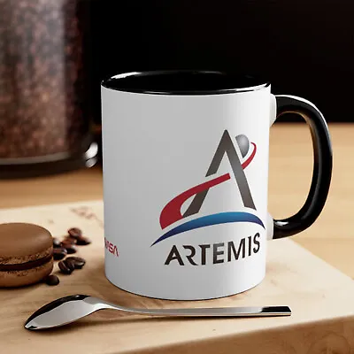 NASA Logo Artemis Mug Moon & Mars 2 Sided 11oz Space X FREE US Shipping • $17.65