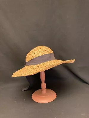 Child's Straw Hat Marked MGM Margaret O'Brien Could Be Worn By A Large Doll • $75