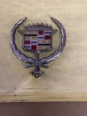 $44 • Buy Vintage 1970-1980s Cadillac Hood Ornament Emblem 3’’ Wide 