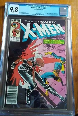 Uncanny X-Men 201 Newsstand CGC 9.8  1st Baby Nathan Summers • $290