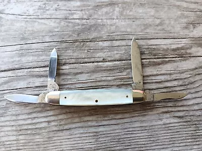 W H Morley & Sons Congress Pearl Handle Knife Antique Vintage • $110