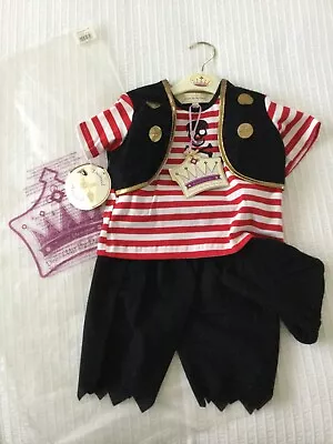 Dress Up By Design Baby Costume Pirate Age 12-18 Months BNWTs  • £7