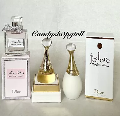 DIOR Miss Dior/Jadore L'or/Jadore Parfum D'eau Eau De Parfum Mini Splash • $55