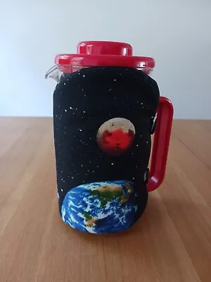 Cafetiere Cosy Coffee Pot Cosy Cafetiere Cosy Handmade Space Planets • £4.50