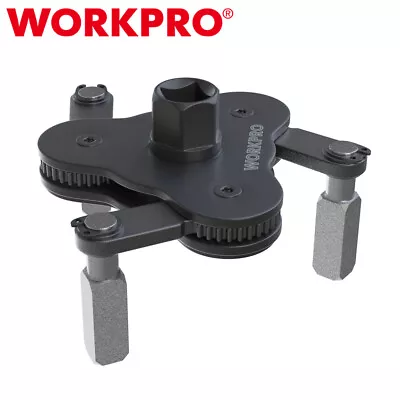 WORKPRO Universal Oil Filter Wrench Magnetic Adjustable Oil Filter Removal Tool • $20.99