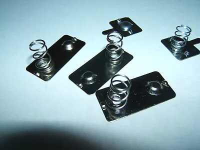 £1.98 • Buy 6v Aa Battery Holder Compartment Handset Terminal Set Spring Solder Tab Remote