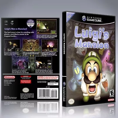 GameCube Replacement Case - NO GAME - Luigi's Mansion • $9.99